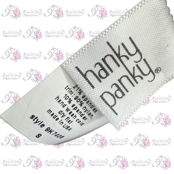 Hanky panky bra bralette lace Lacie floral neon purple stretchy style # 9k7406 - Picture 6 of 6